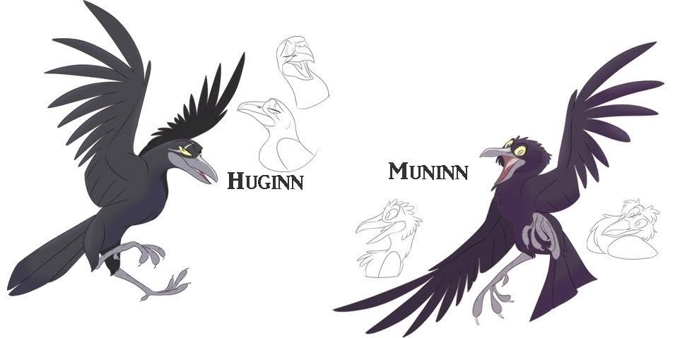 Huginn and Muninn