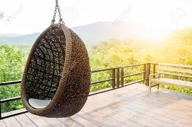 hanging chair balcony