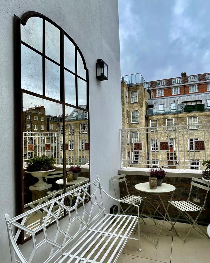 mirror balcony